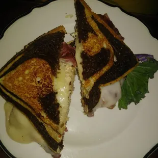This is their Rueben sandwich, hubby loved.