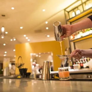 interior, sushi and sashimi