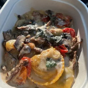 Mushroom Ravioli