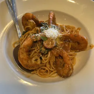 Spicy Shrimp Pasta