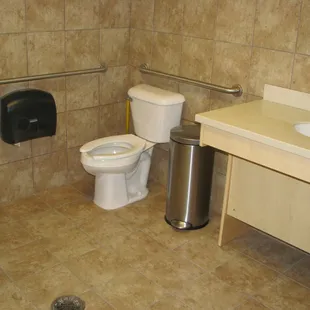 Travelers and locals alike appreciate our clean restrooms.