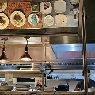 a chef preparing food