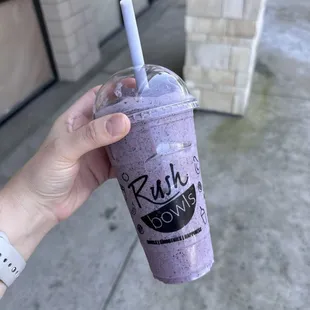 Smoothie from rush bowls