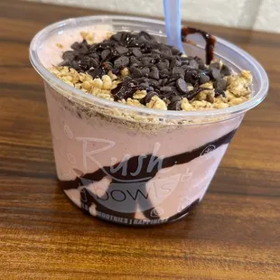 Chocolate Covered Strawberry bowl