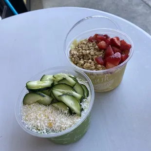 Greens Guru Bowl Strawberry Sunrise