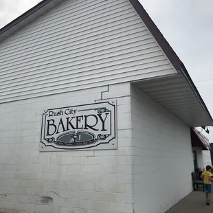 Outside side of building