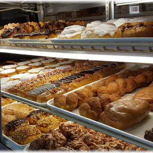 a variety of doughnuts