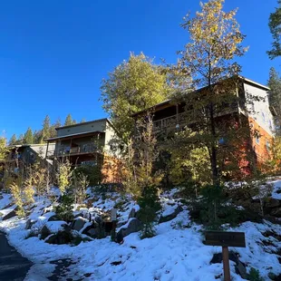 Outside on the grounds