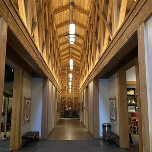 The restaurant entrance