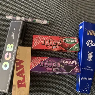 this is where I buy my papers.  They have an impressive display of papers in the store.