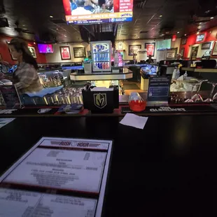 sushi and sashimi, interior