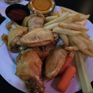 bbq chicken, poultry, chicken wings and fried chicken, chicken, chicken wings, fried chicken, food, fried chicken wings, bbq wings