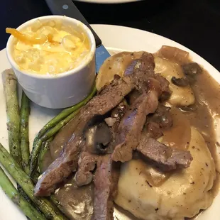 Pierogi Steak Marsala...cannot miss - slam dunk