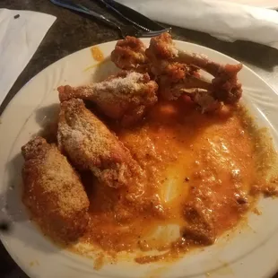 Garlic Parm Wings