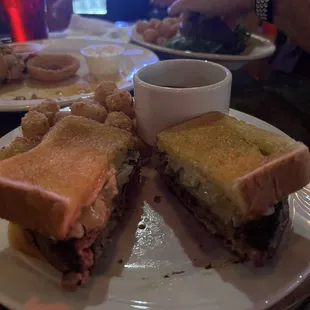 French Onion Patty Melt