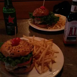 Every Wednesday is  $6 burger and fries night  (December 2015).