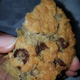 Salted Chocolate Chip Cookie.