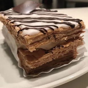 Look at these layers! It was made today and we at it at 10p. Delicious!!!!!