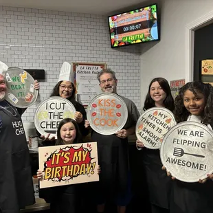 We won the Kitchen Disaster with 7 SECONDS to spare!! Awesome game and so MUCH FUN!!