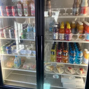 Cooler, salads, sides