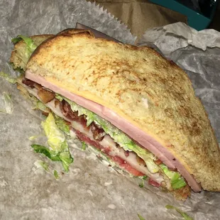 Turkey Club 4.50 Nice hearty, filling sandwich