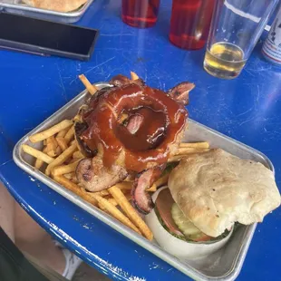 Cowboy D Birger and fires.