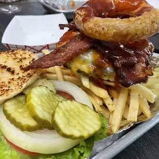 Cowboy D burger