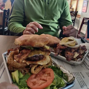 Bacon Avocado Burger