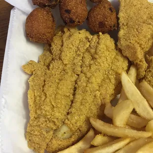 Look at the size of the fish pieces!