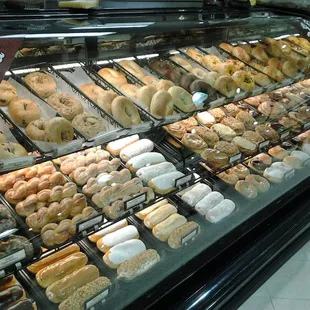 Fresh doughnuts and bagels!