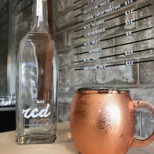 Our hand crafted RCD Vodka!