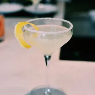 Our Lemon Drop Martini!