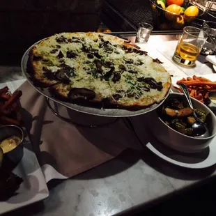 Truffle Mushroom Pizza