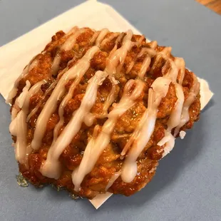 Baked apple fritter - so good!