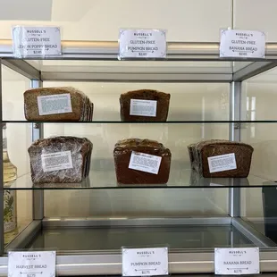 Gluten free options!