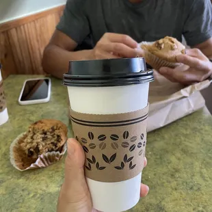 Large lavender latte.