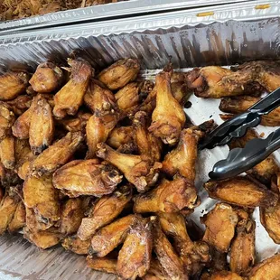 Smoked wings