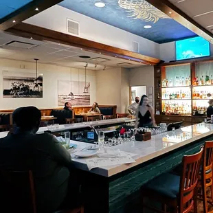 Bar area