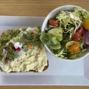 Crab & Avocado Toast