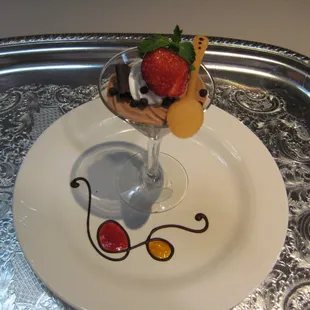 One of the desserts served in the past.