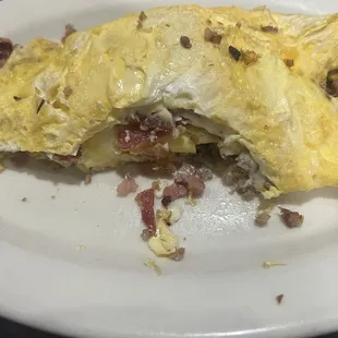 Meat Lovers Omlette.