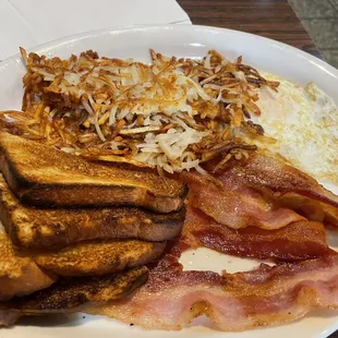 One Egg Plate w  hash and egg