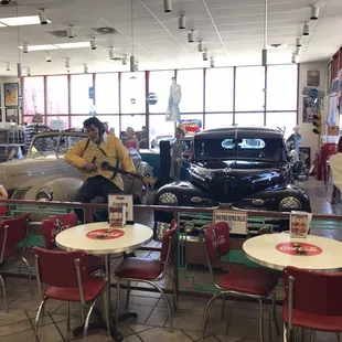 crepes, interior