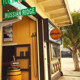 Russian Ridge Winery
 Tasting Room Store Front