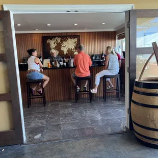 The bar!