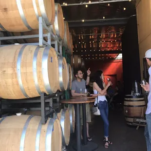 Small tasting room, view from outside