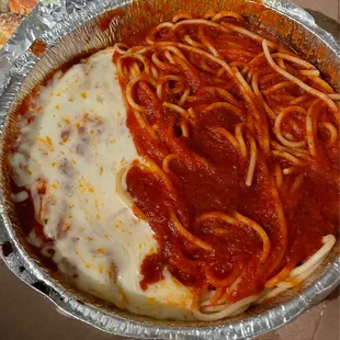 Chicken Parmesan Dinner