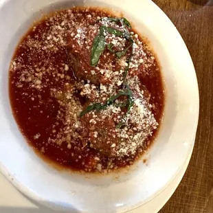 Appetizer side of Meatballs