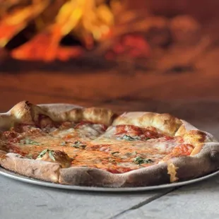 Coal fire cheese pizza