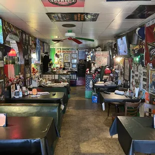 Full view of the dining area